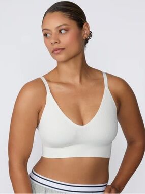 Harper Wilde Ribbed Seamless Triangle Bralette